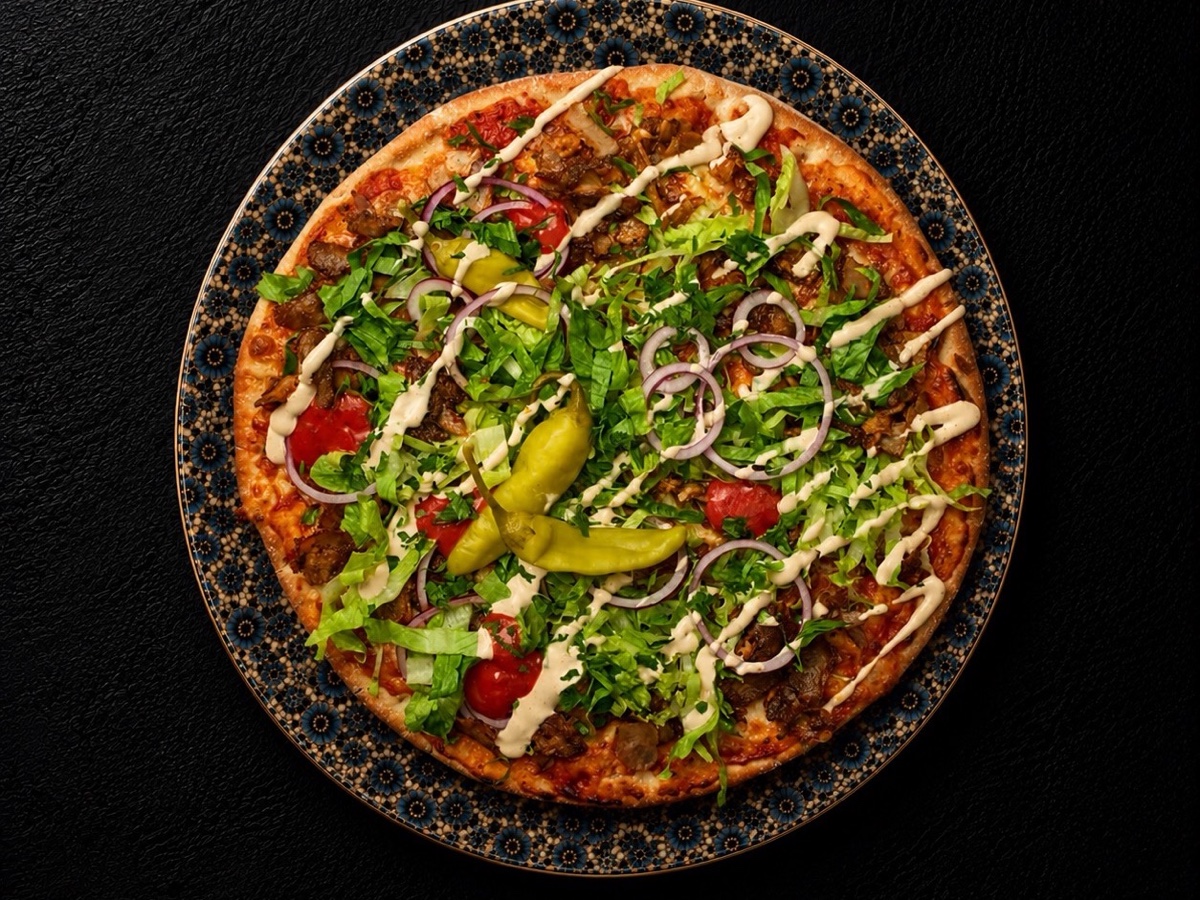 Kebab Pizza