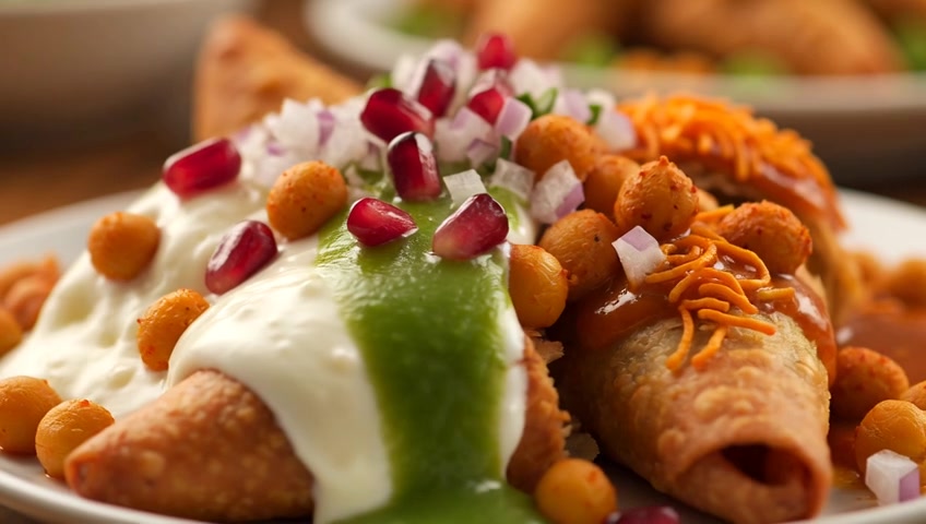 Samosa Chat
