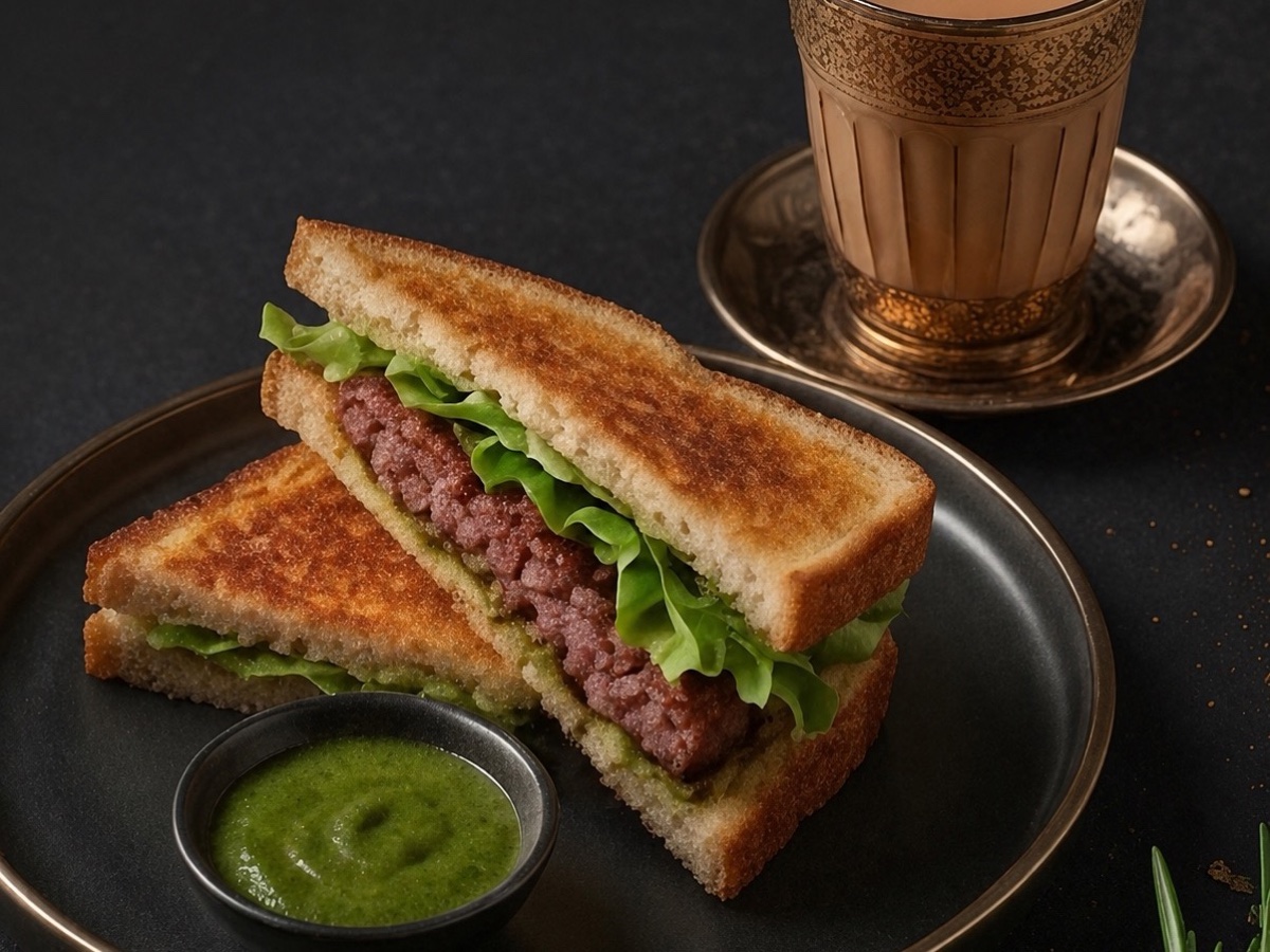 Shami Sandwich Menu